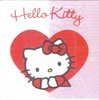 Serviette Hello Kitty Sweet Heart