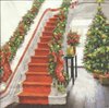 Serviette Staircase ! Treppe Weihnachten