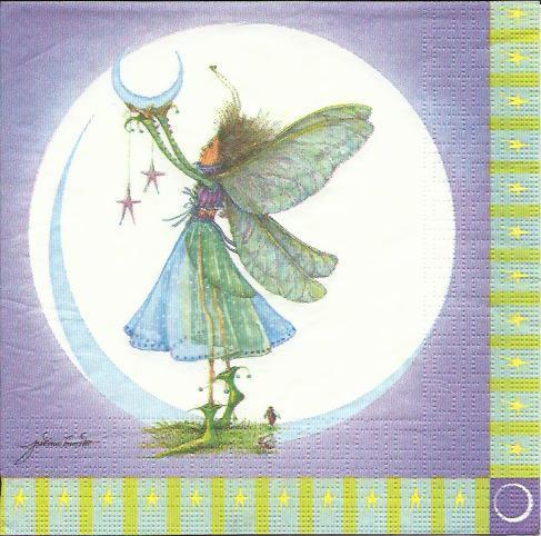 Serviette Moon & Stars ! Fairy Elfe