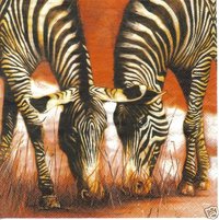 Serviette Friends ! Zebras
