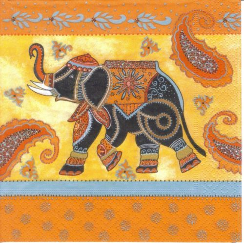Serviette Indian Elephant