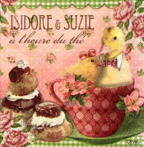 Serviette Isidore & Suzie
