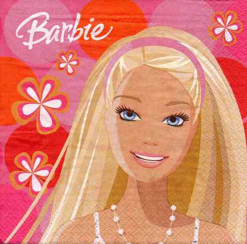 Serviette Barbie My Special