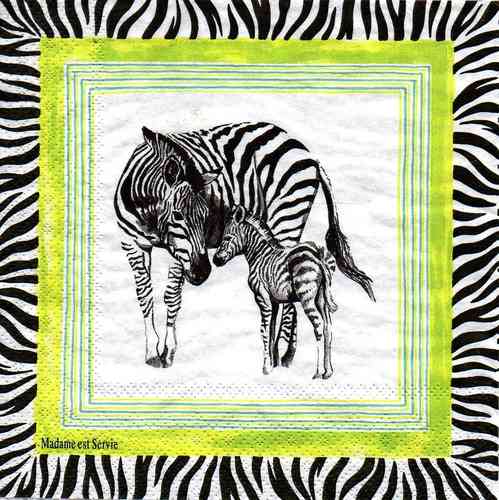 Serviette The Zebra