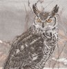 Serviette Winter Owl