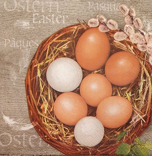 Eggs in a Wicker Basket